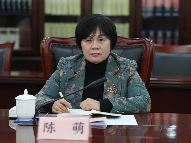 上海市人大常委会副主任陈靖到市高院调研